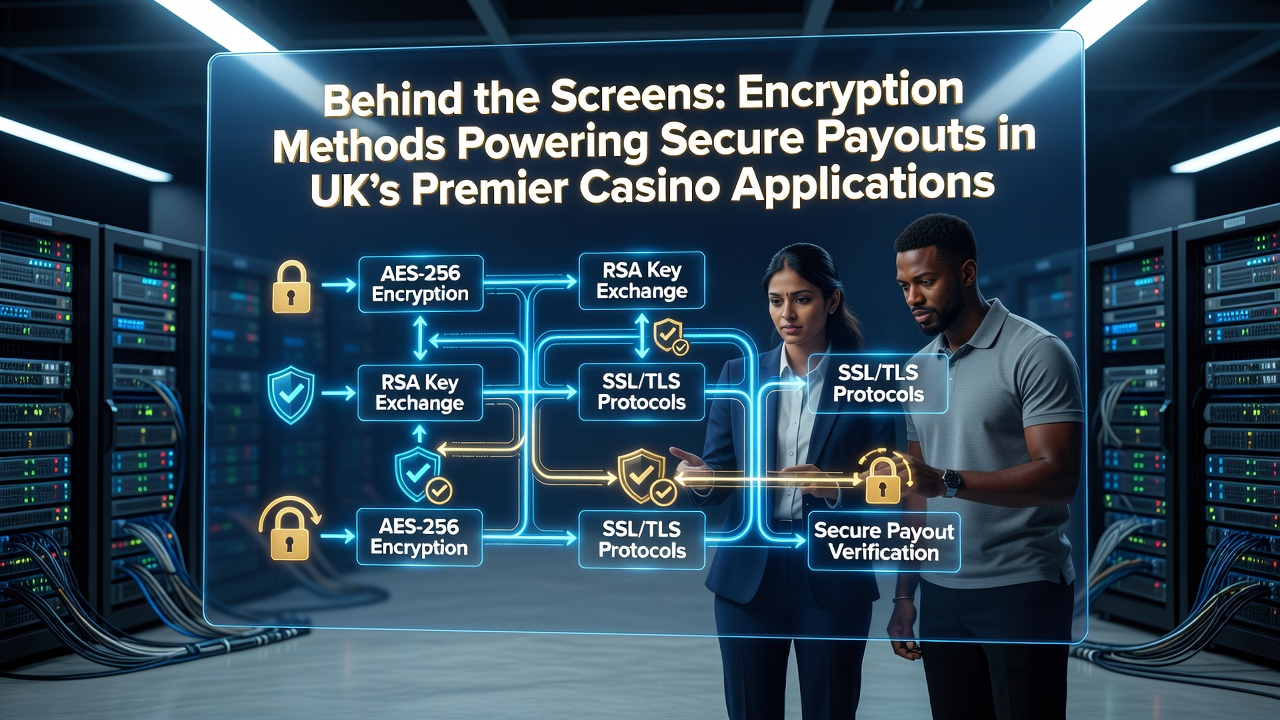 Secure server infrastructure supporting encrypted casino payouts