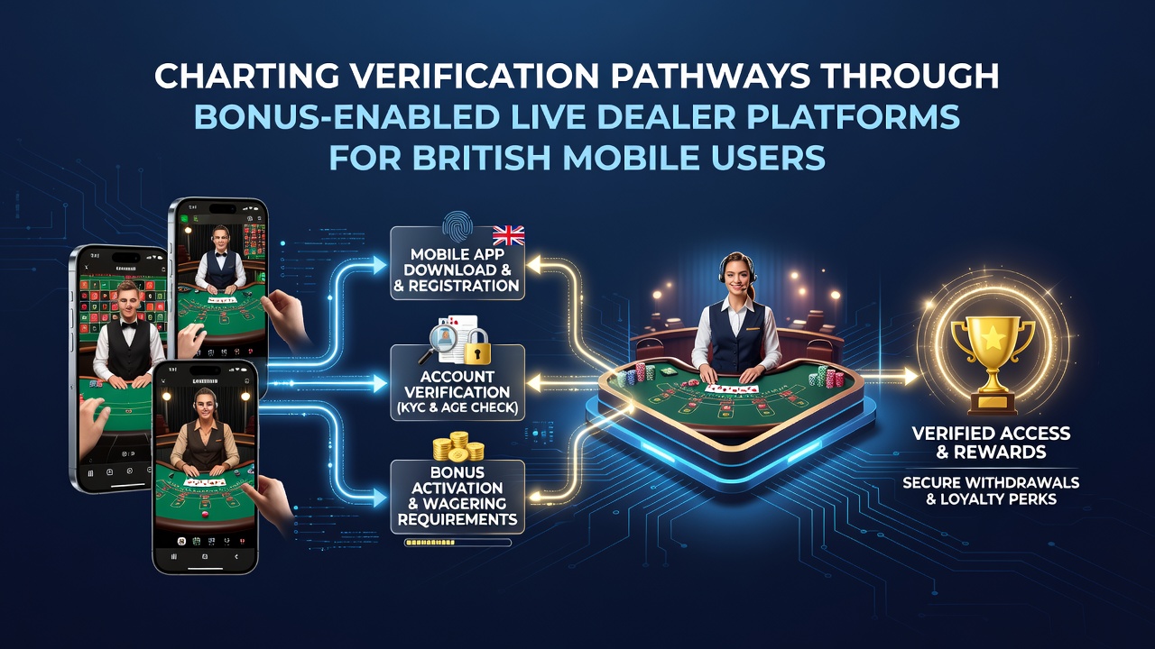 Live dealer table view on a smartphone with bonus balance display