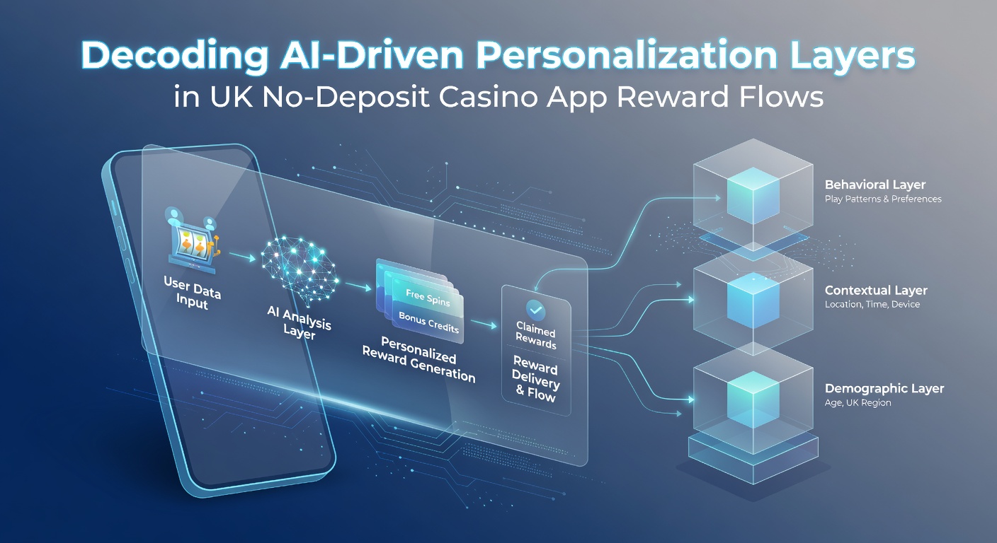 AI algorithms analyzing user data patterns in a UK casino app interface