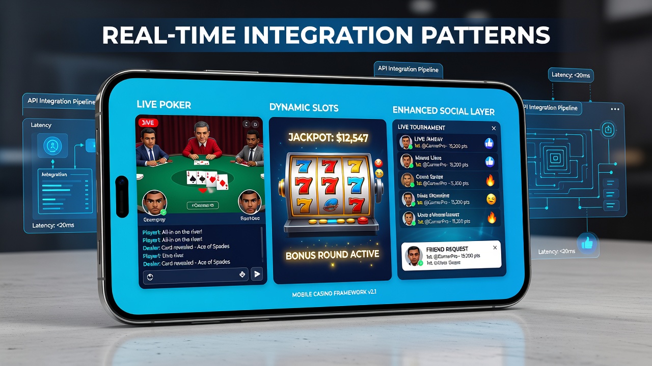 Developers reviewing real-time analytics dashboards for casino app performance