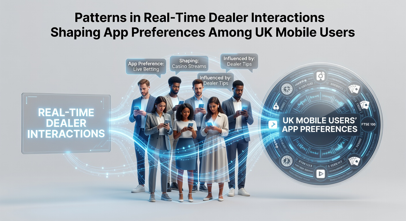 Live dealer engaging with mobile users during real-time casino sessions on UK apps