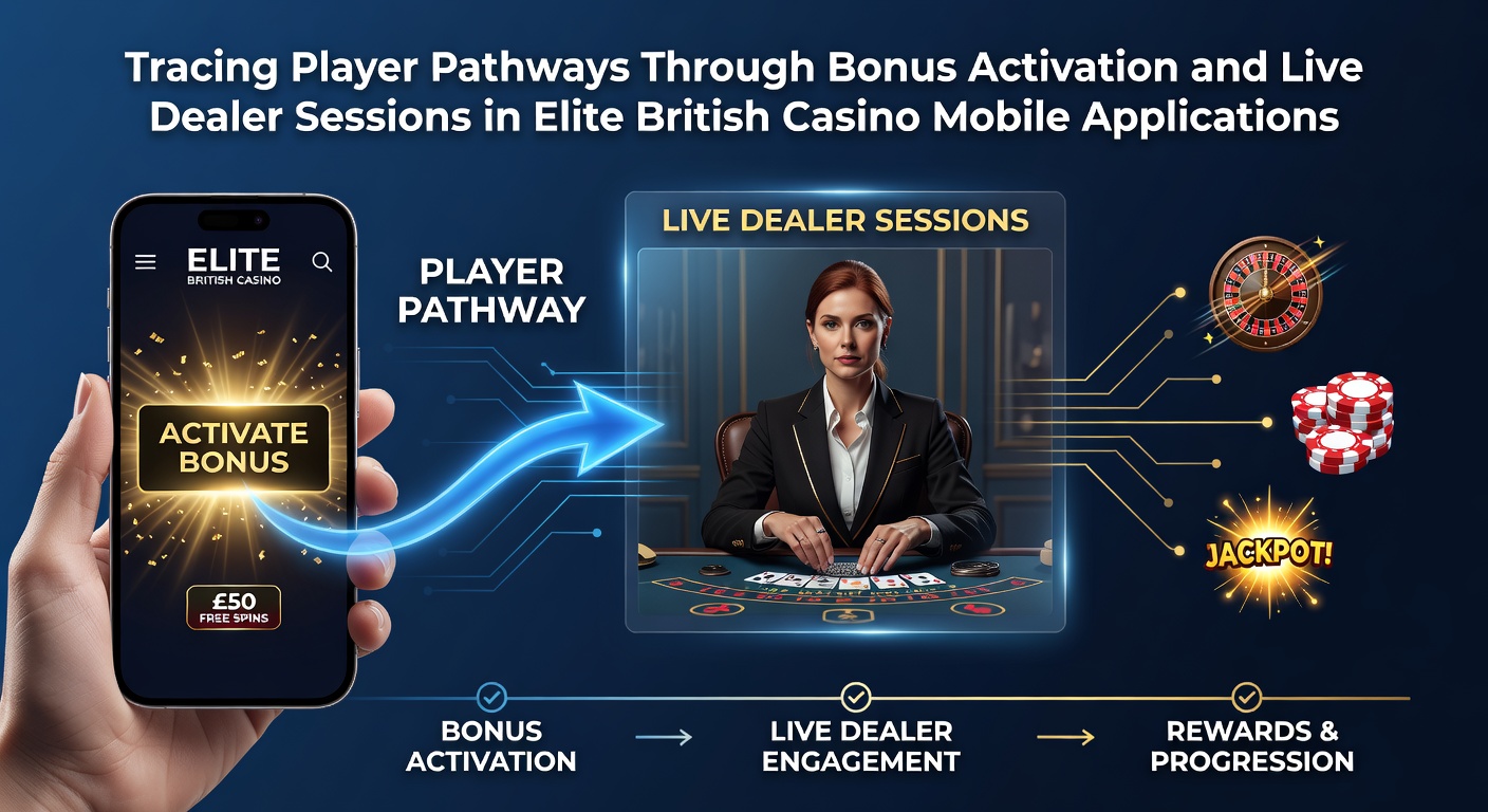 Mobile casino app interface showing bonus activation screen transitioning into a live dealer blackjack table